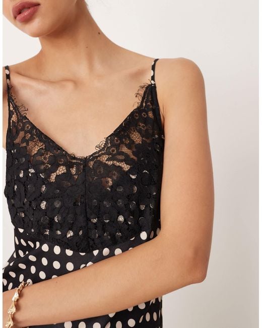 ASOS Natural – maxikleid aus satin