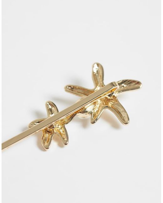 ASOS Natural Pack Of 3 Hair Slides With Mixed Sea-Life Design