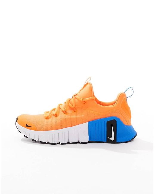 Free Metcon 6 di Nike in Orange da Uomo