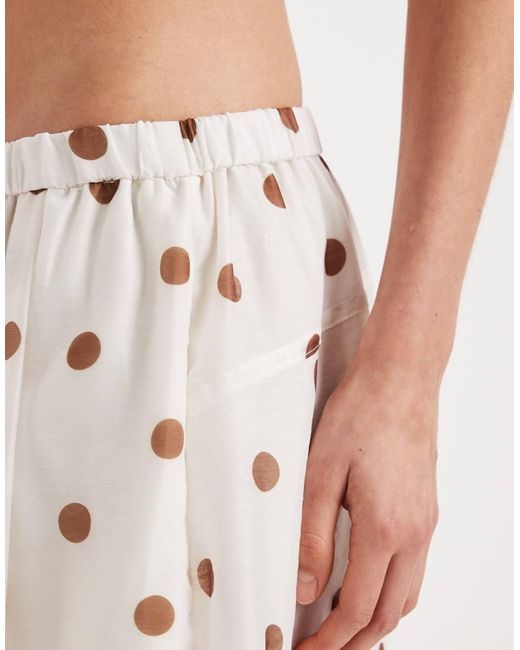 ASOS White Oversized Balloon Pants