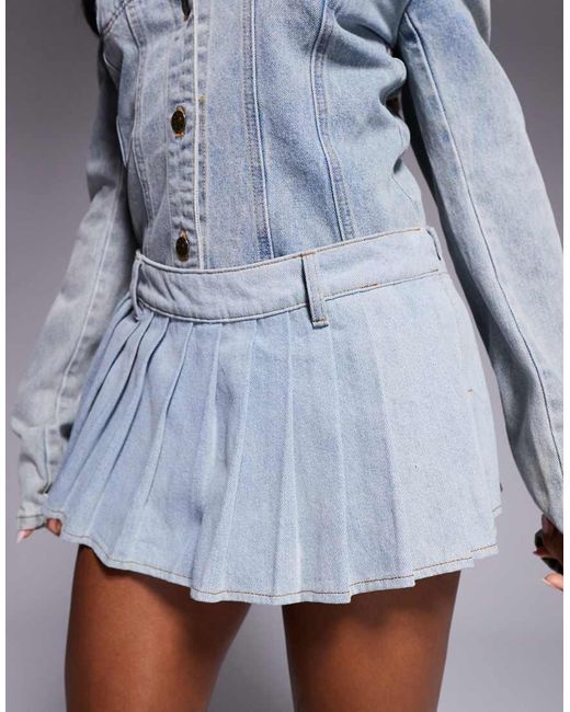 Lioness Gray Rider Pleated Mini Skort Co-ord