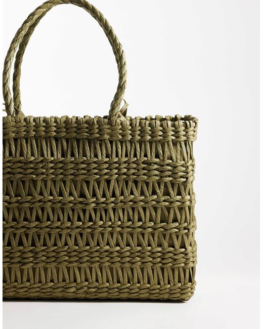 Mango Green – gewebte tragetasche
