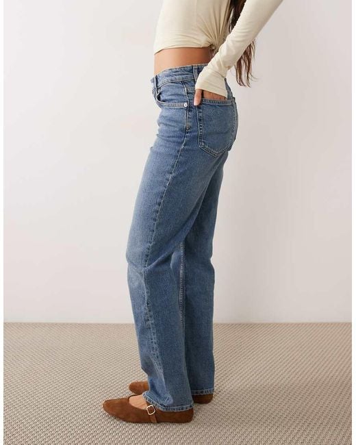 Mango Blue Sophia Slim Jean