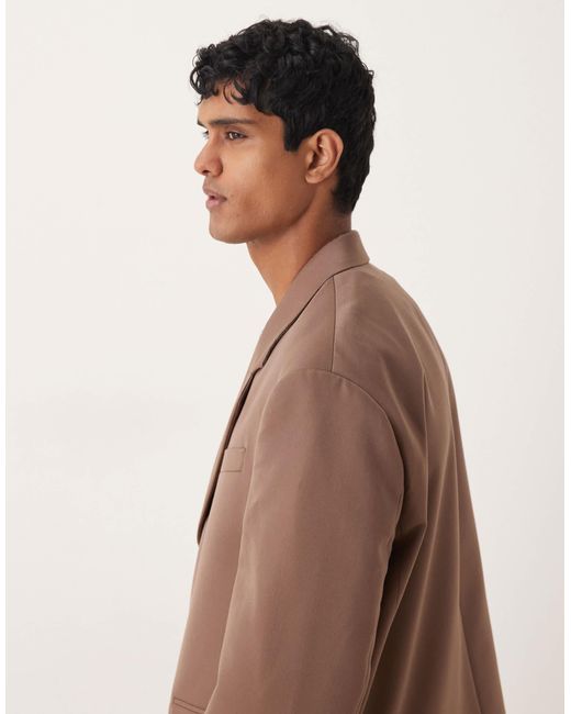 Veste ASOS pour homme en coloris Brown