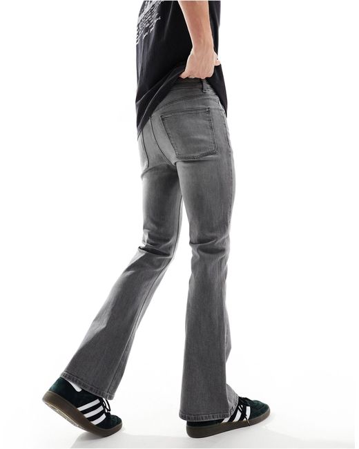 ASOS – ausgestellte jeans in Black für Herren