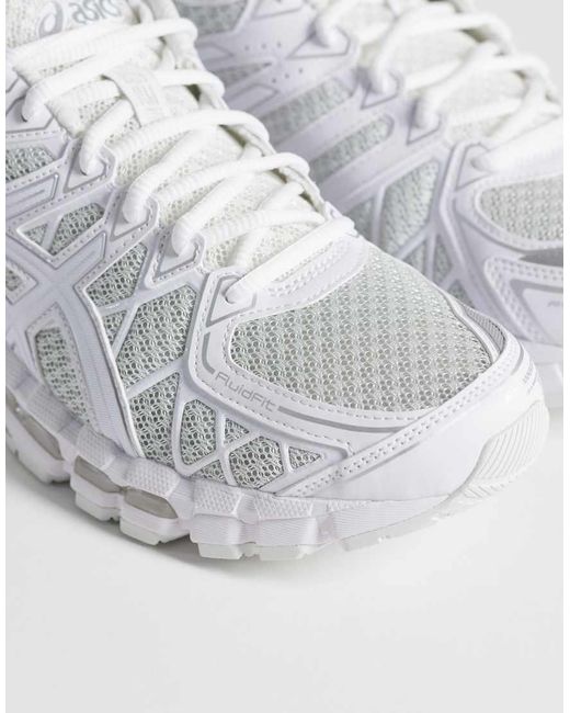 Asics White Gel-Kayano 20 Trainers