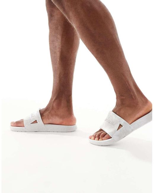 Salomon White Summeride Sliders for men