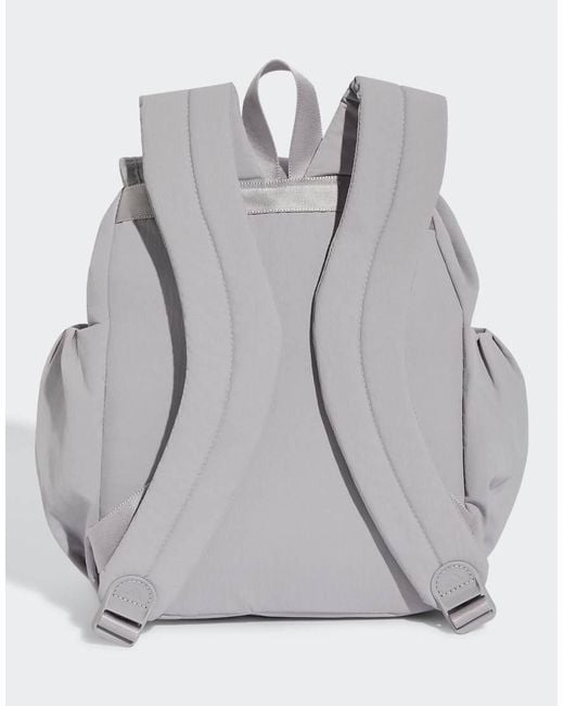 Adidas Originals Gray Soft Lux Flap Backpack