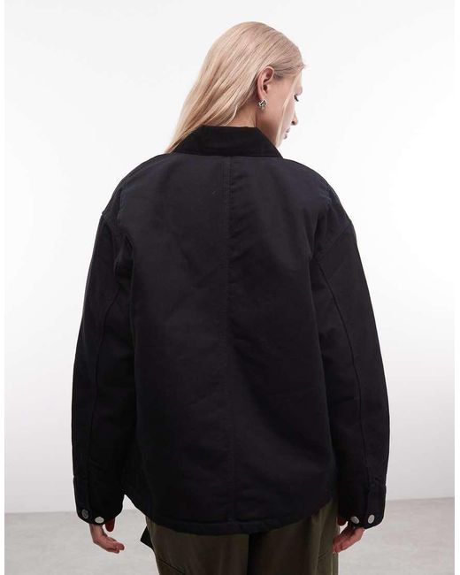 Carhartt Blue Og Michigan Coat