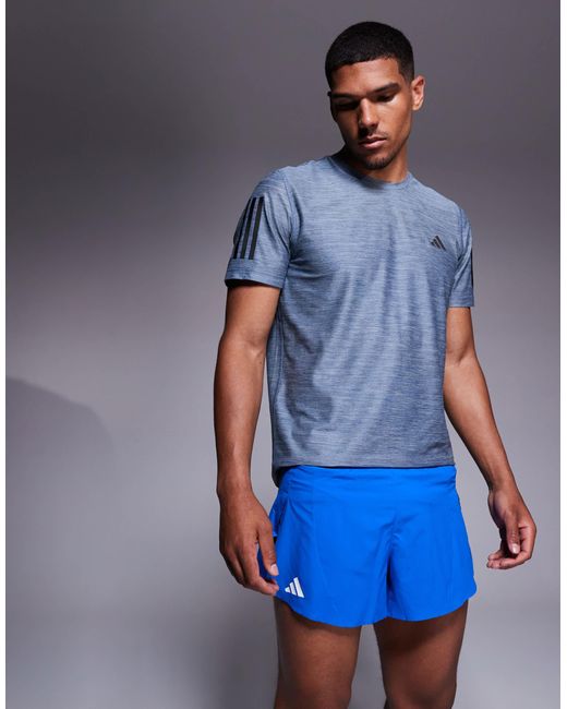 Adidas running - adizero - short fendu Adidas Originals pour homme en coloris Blue