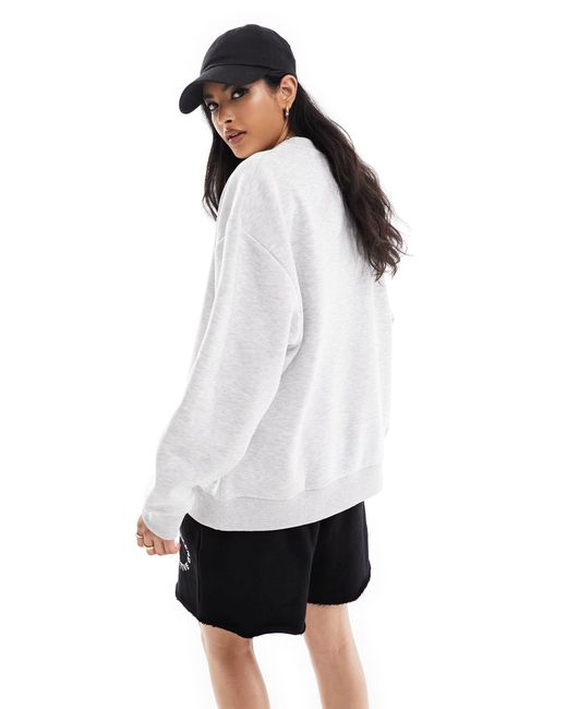 ASOS White – oversize-sweatshirt