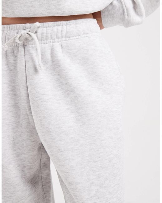 ONLY White Cuffed Leg Trackies