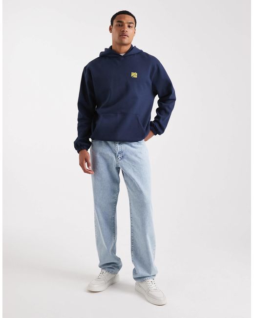 ASOS – kapuzenpullover in Blue für Herren