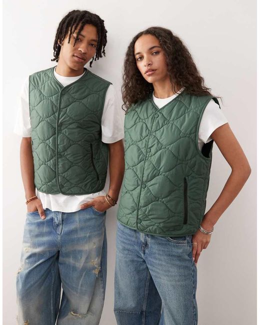 Champion Green Padded Gilet