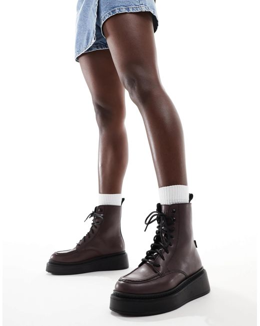 Levi's Black – luna – schnürstiefel