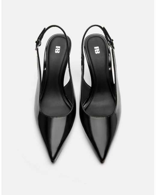 Chaussures à talon haut Pull&Bear en coloris Black