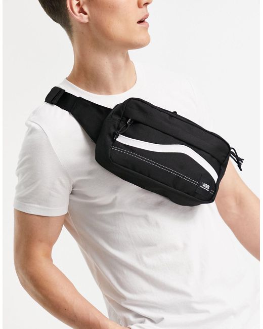 Vans Construct Cross Body Bag in Black for Men Lyst