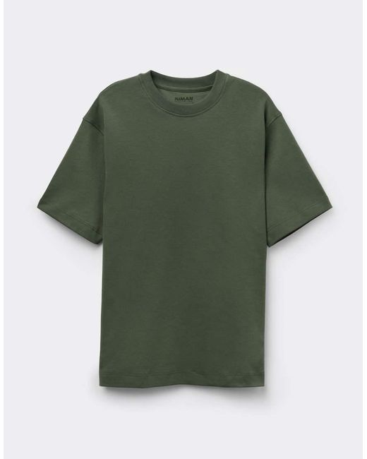 Intimissimi Green Oversized 100% Cotton T-Shirt for men