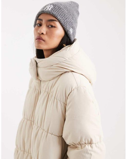 Vero Moda Natural Luxe Oversized Puffer Coat
