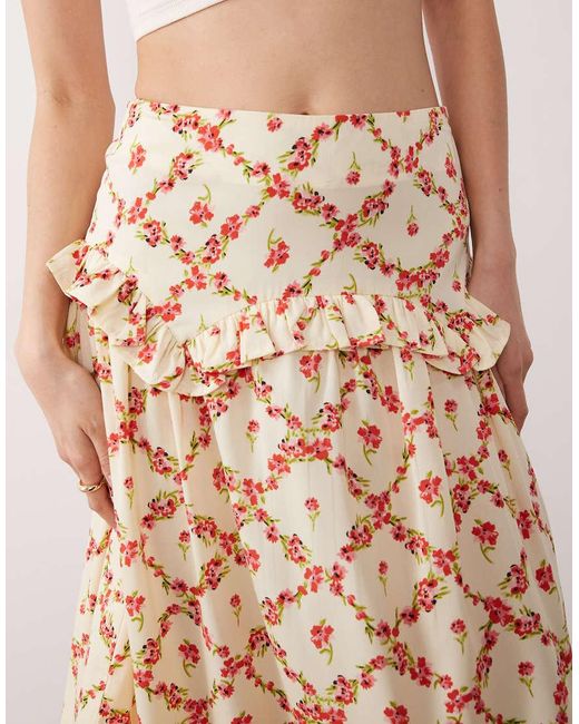 Wednesday's Girl Natural Wednesdays Girl Floaty Skirt