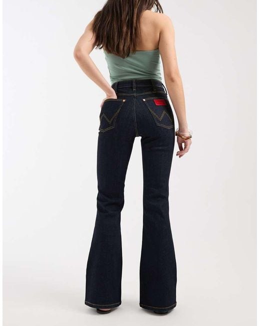 Wrangler Blue X Lainey Wilson Flared Jeans