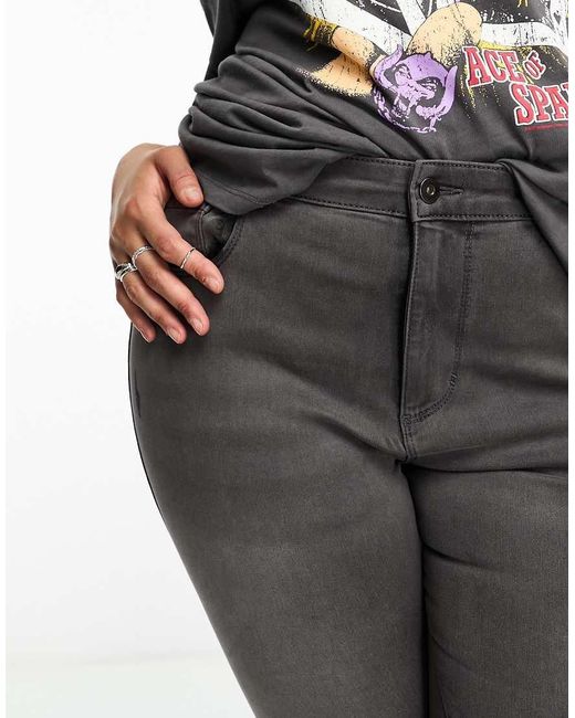 ONLY Black Augusta Skinny Jeans