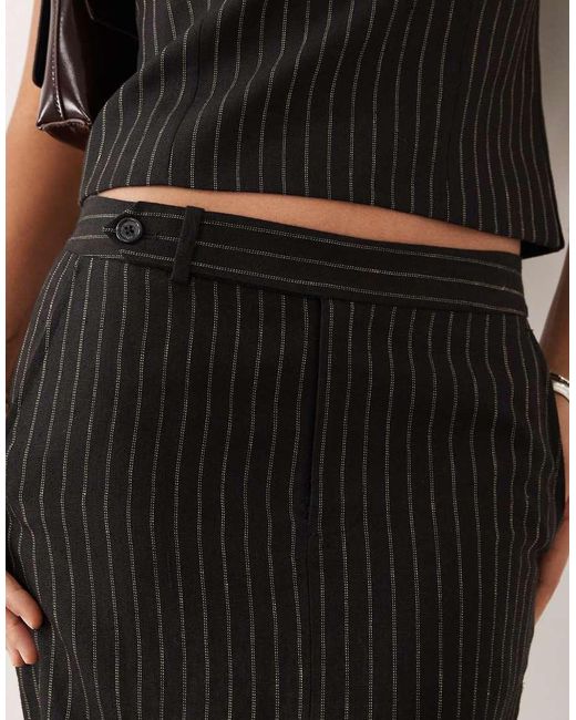 Ralph Lauren Natural Tailored Midi Skirt Co-ord