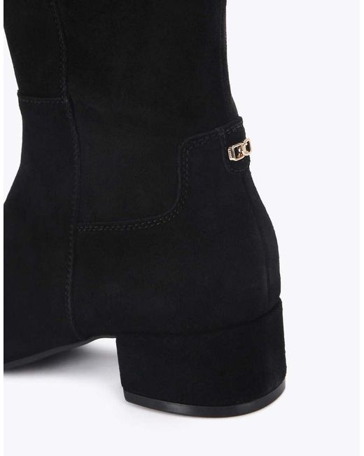 Carvela Kurt Geiger Black Gaia Knee Boots