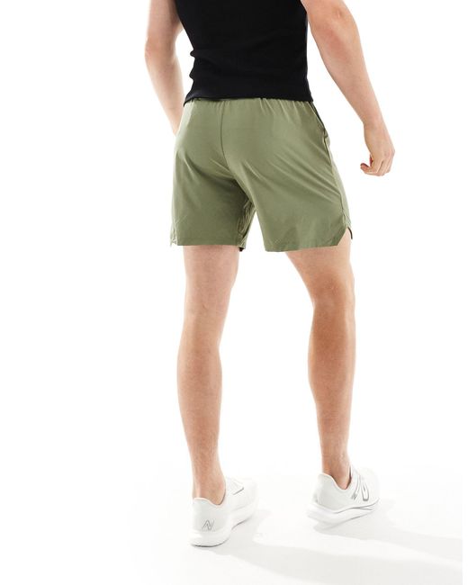 New Balance Green Rc Short 7" for men