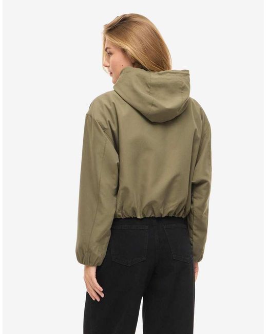 Noisy May Green Hooded Jacket