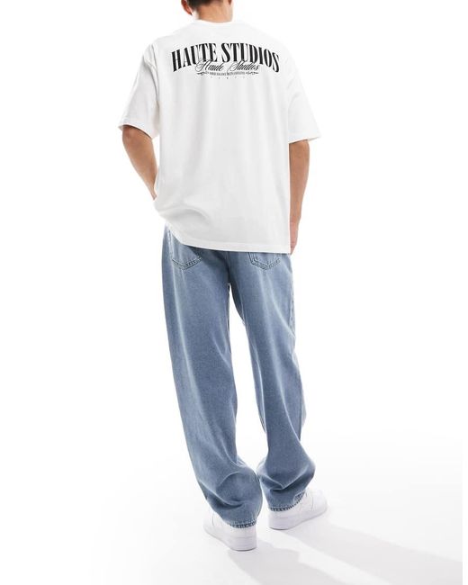 Vaqueros Azul Claro Holgados Five De Only & Sons de hombre de color Blue