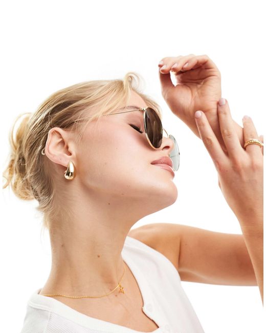 Explore - lunettes Weekday en coloris White