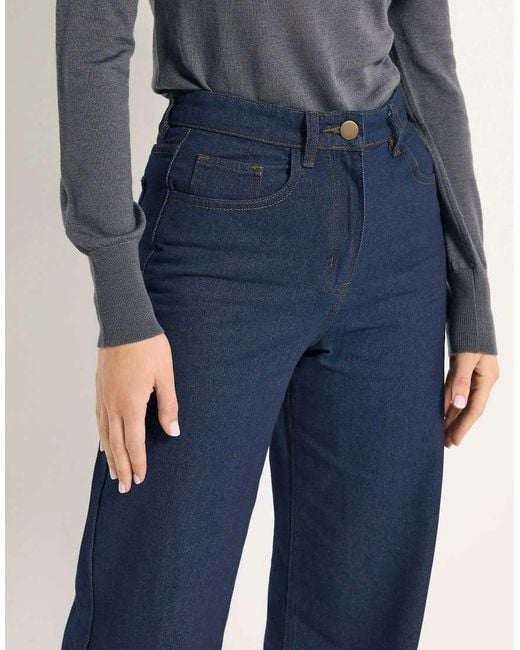 Long Tall Sally Blue Wide Leg Jeans