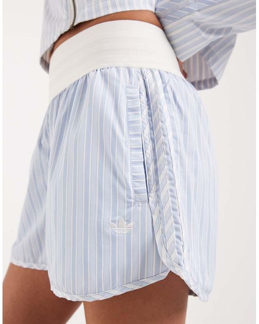 Adidas Originals White Premium Essentials Shorts