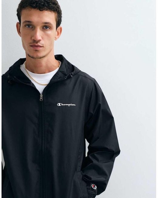 Champion Blue Outdoor Windbreaker for men