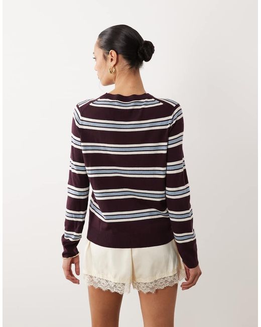 Mango Multicolor Lightweight Knitted Jumper