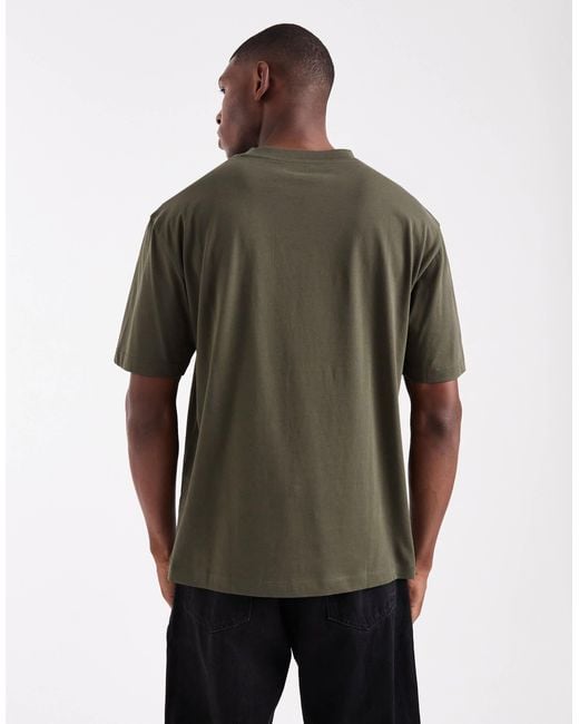 ASOS Green Essentials Relaxed T-shirt for men