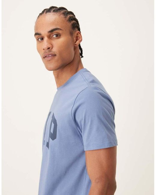 Gap Blue Everyday Soft Logo T-Shirt for men