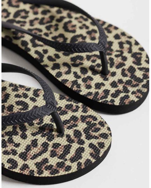 ONLY White Flip Flops