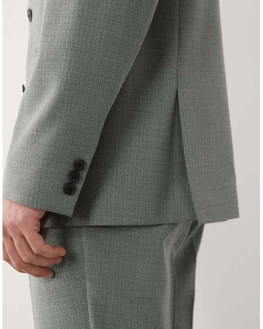 ASOS Gray Regular Suit Jacket for men