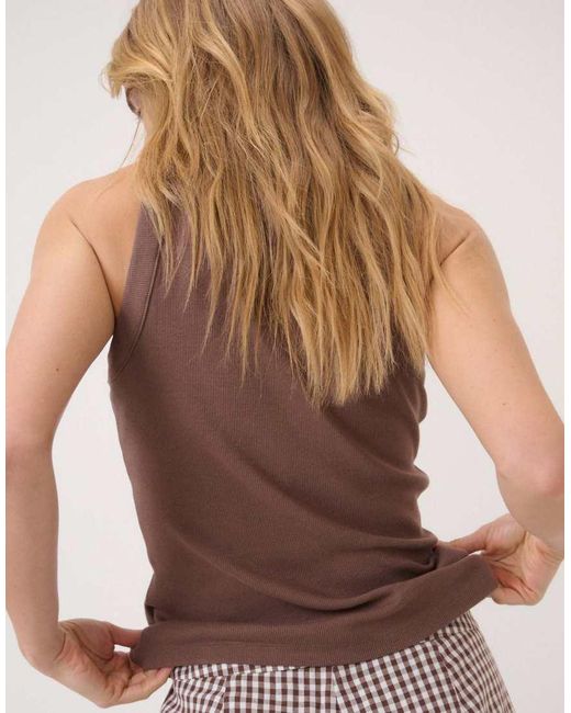 Nobody's Child Brown Racer Vest