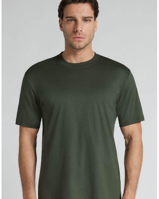 Intimissimi Green Mercerised Superlight T-Shirt for men