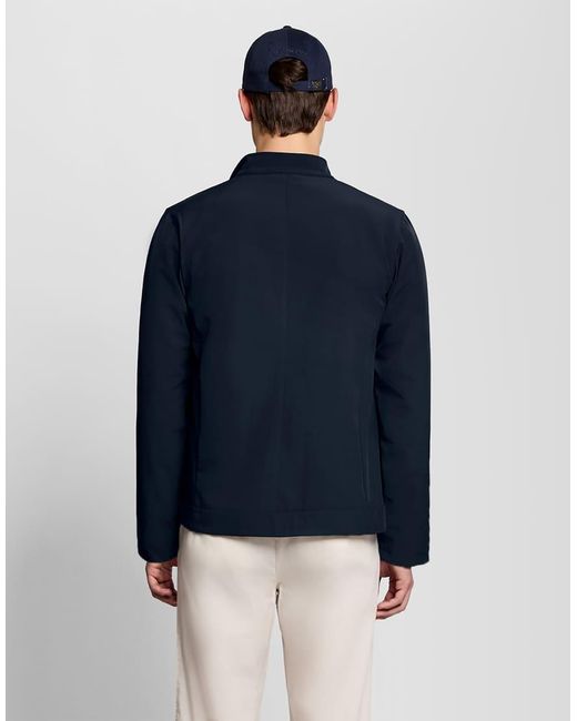 Lyle & Scott Blue Lightweight Softshell Jacket for men