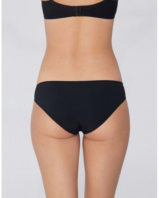 Tezenis Blue Microfibre Classic Knickers