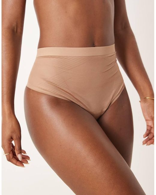 Spanx Brown Shape Invisible Thong