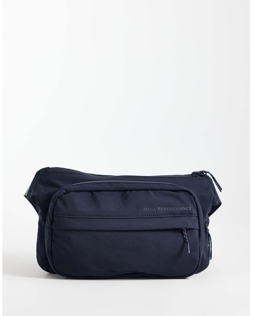 Mango – kompakte gürteltasche in Blue für Herren