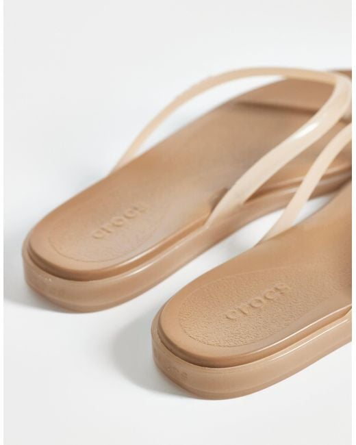 CROCSTM Natural Miami Flip Flops
