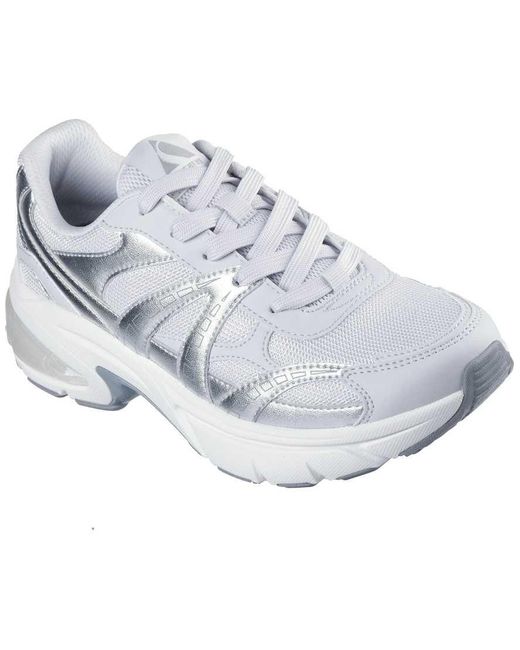 Skechers White Shadow Stellar 90 Trainer