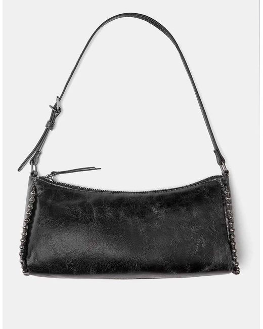 Pull&Bear Schoudertas Met Versiering in het Black