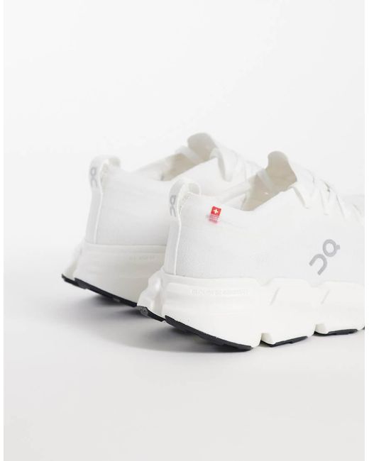 On Shoes White Cloudsoma Outdoor Trainers